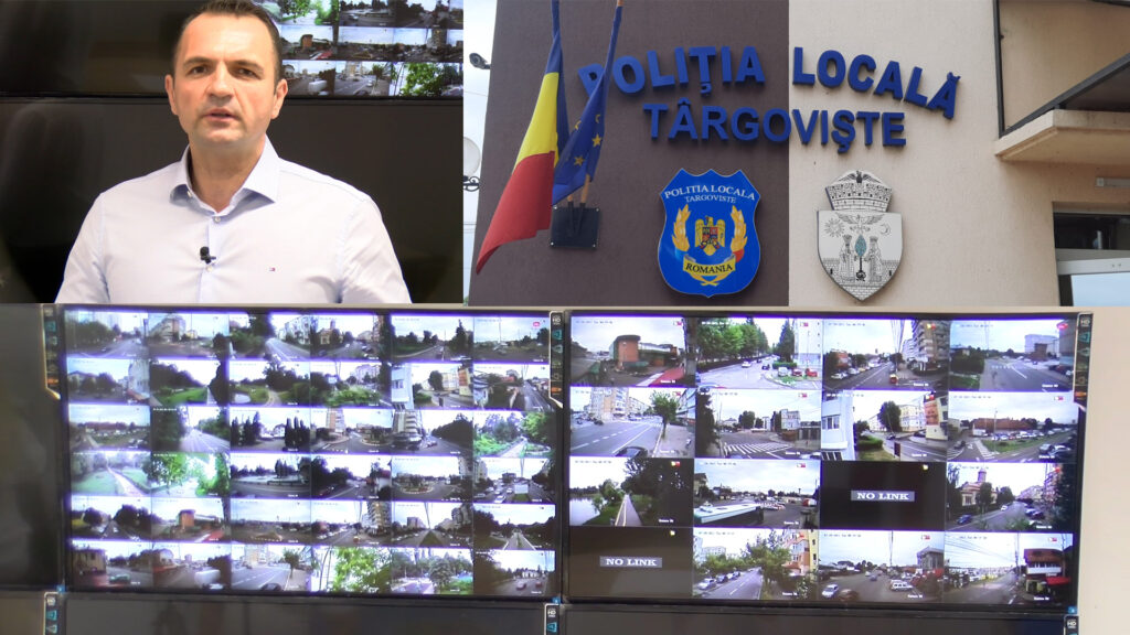 Noul sistem de monitorizare video din municipiul Târgoviște va fi complet operațional cel târziu la debutul noului an școlar!