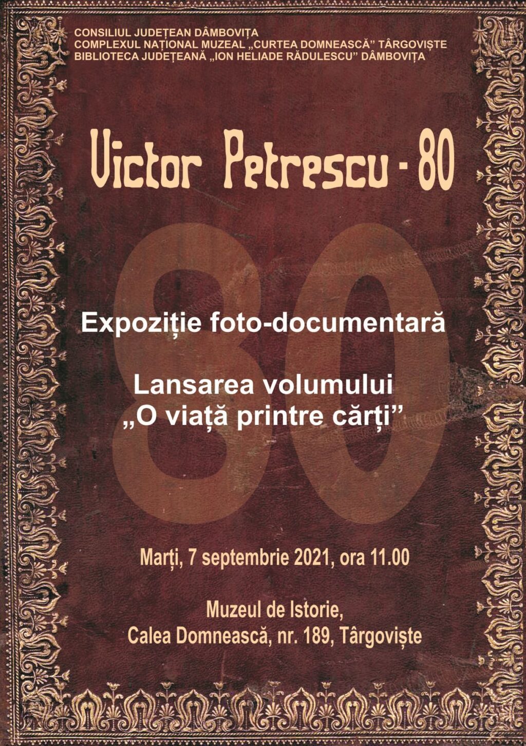 “Victor Petrescu – 80”