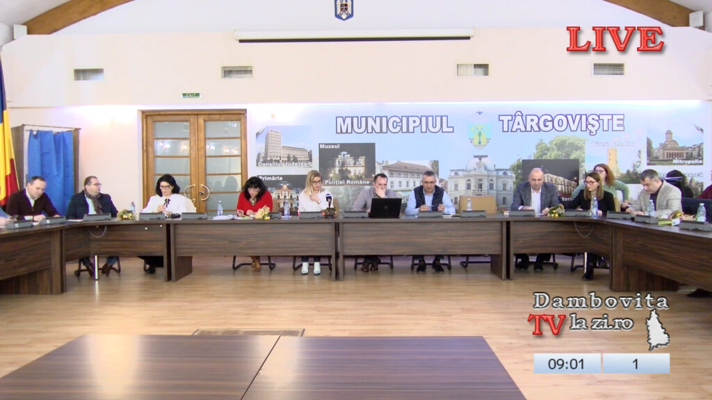 Ședința extraordinară a Consiliului Local Municipal Târgoviște din 14 martie 2022