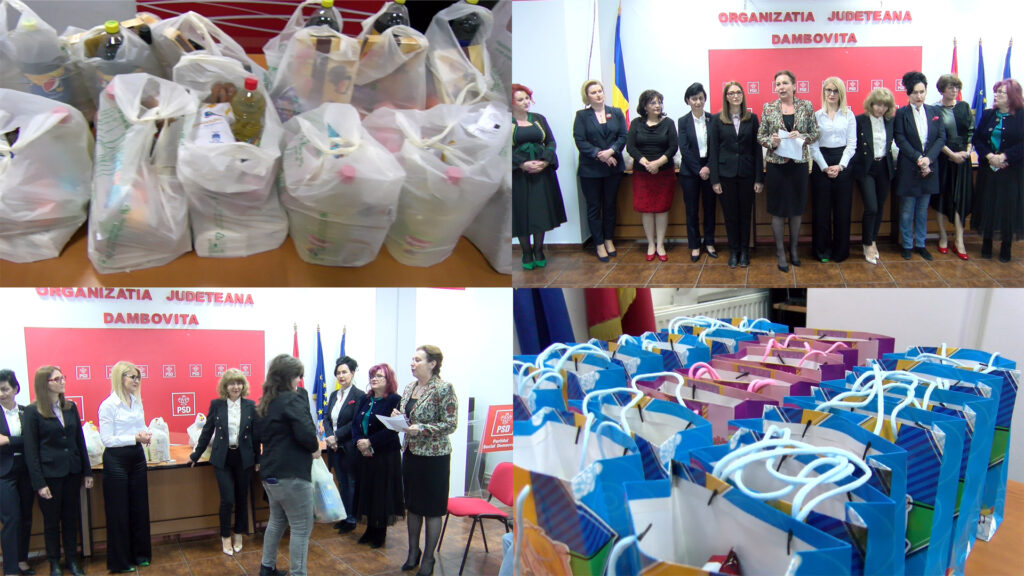 Coordonate de deputat CARMEN HOLBAN, social – democratele târgoviștene au oferit daruri copiilor cu rezultate foarte bune la școală