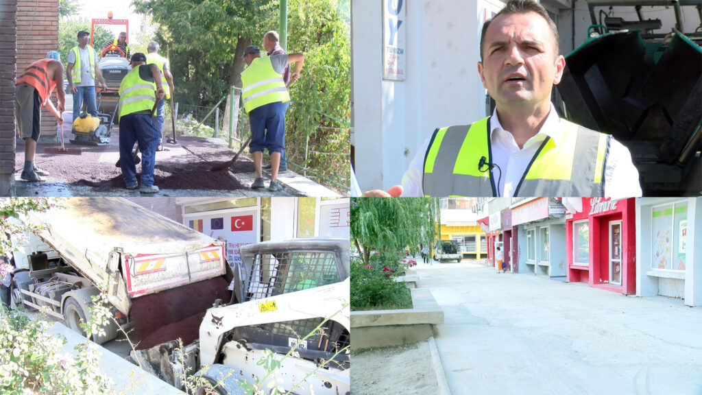 Start al lucrărilor de asfaltare a trotuarelor de pe Calea București!