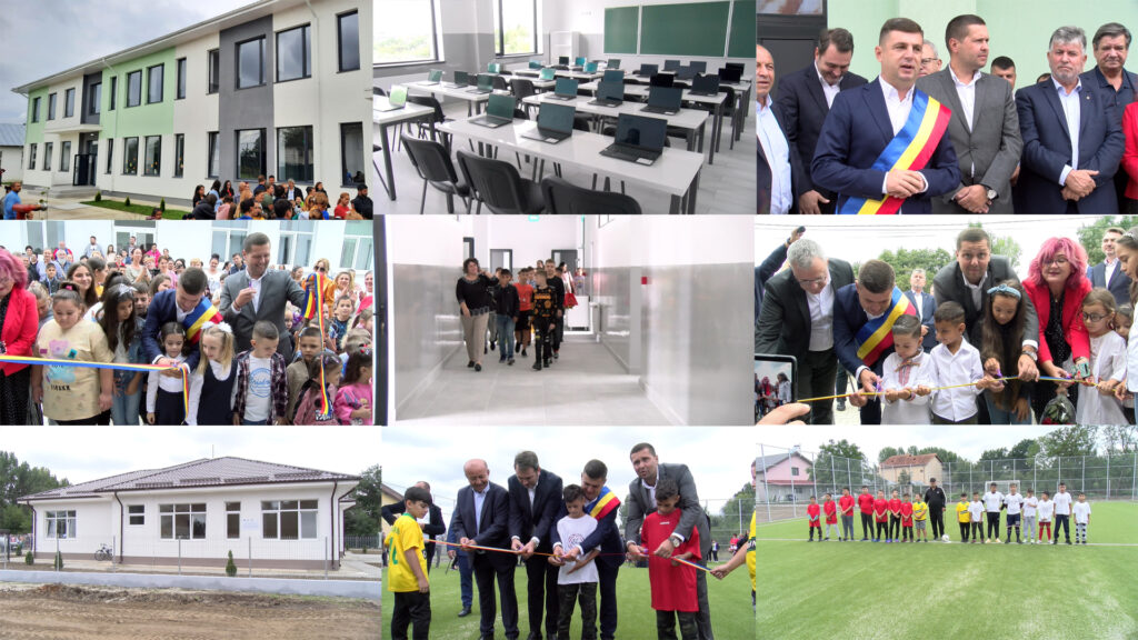 La Corbii Mari au fost inaugurate investiții importante: școală și gradiniță noi pentru 256 de copii