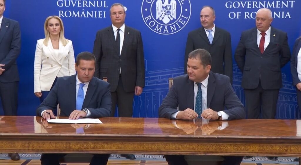 Președintele Consiliului Județean Dâmbovița a semnat astăzi contractul de finanțare pentru modernizarea DJ 714