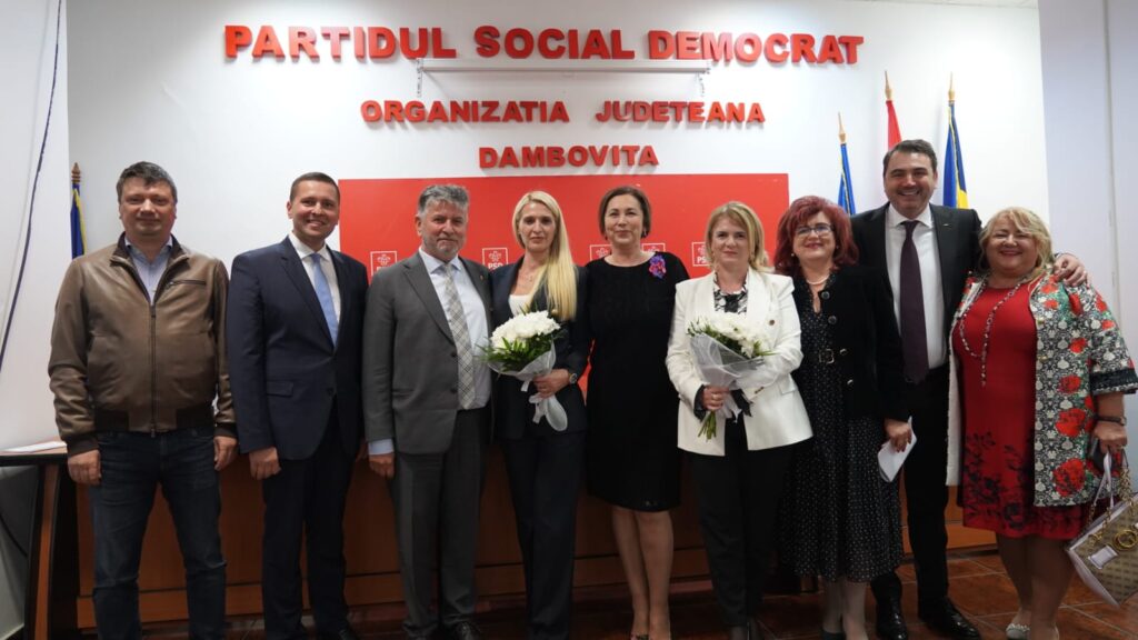 Luciana Cristea, noul președinte al Organizației Femeilor Social-Democrate Târgoviște