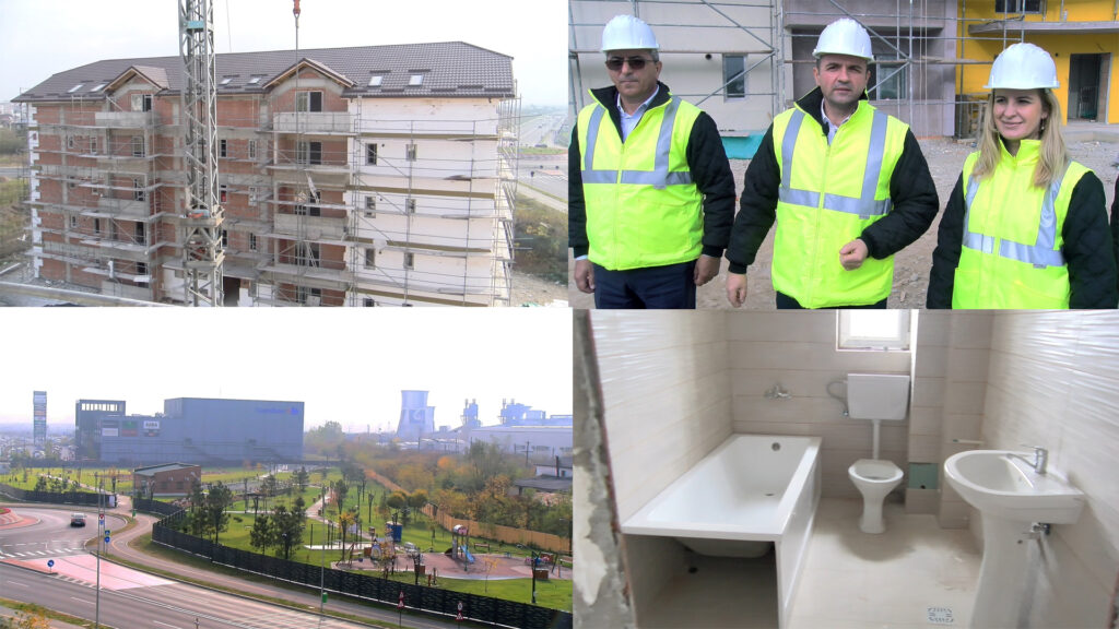 Primarul Târgoviștei, vizită de lucru pe șantierul care vizează construirea primelor 2 blocuri ale noului cartier de locuințe ANL din municipiu!