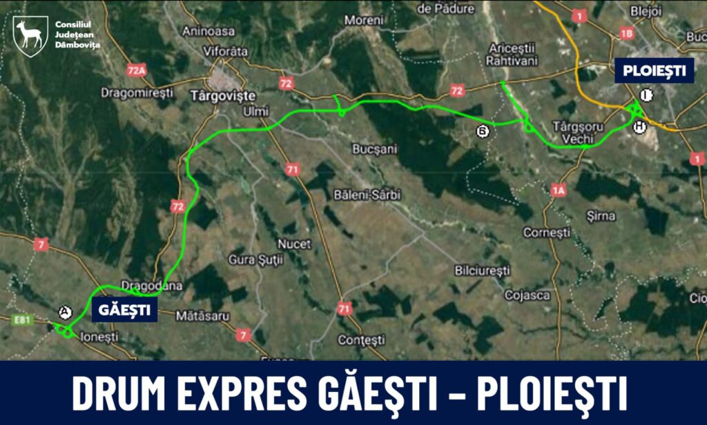 CORNELIU ȘTEFAN, președinte CJD: „Traseul Drumului Expres Găești – Ploiești a primit aviz tehnic favorabil.”