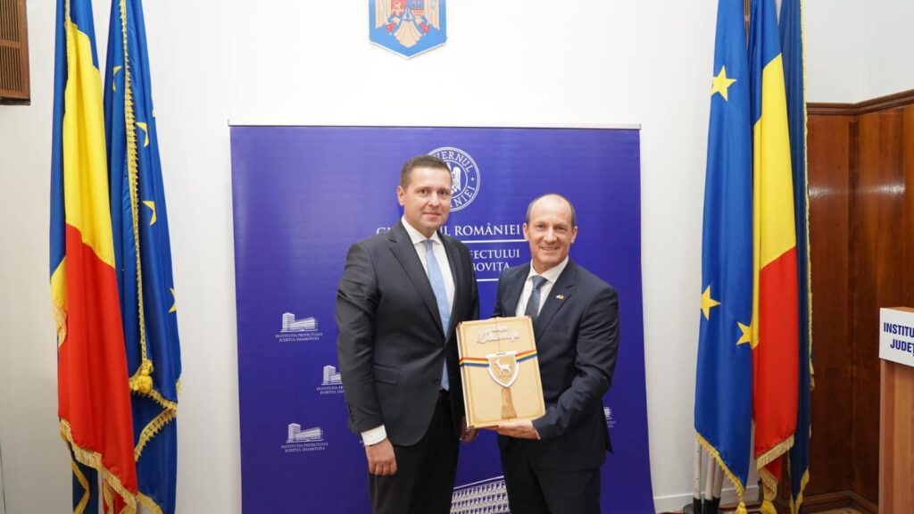 Consiliul Județean Dâmbovița, vizita Excelenței Sale domnul Reuven Azar, Ambasadorul Extraordinar și Plenipotențiar al Israelului în România