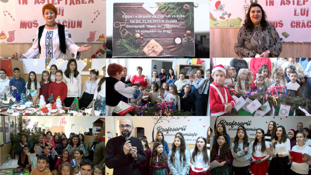 Școala Matei Gr. Vlădeanu Cândești a organizat prima ediție a Târgului de Crăciun