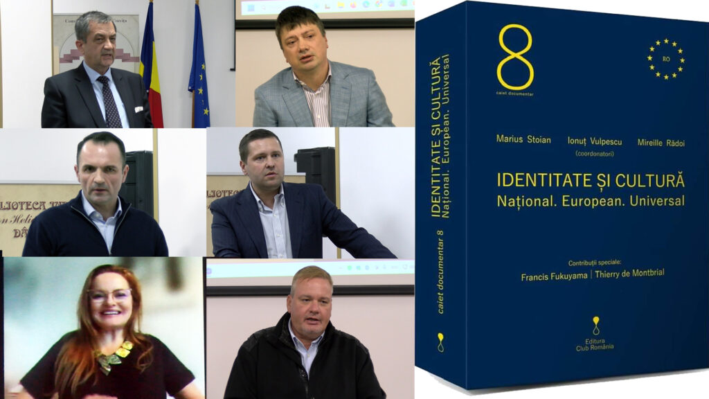 A fost lansat volumul „Identitate și cultură. Național. European. Universal”, coordonatori Ionuț Vulpescu, Marius Stoian și Mireille Rădoi.