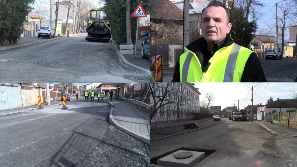 Târgoviște, continuă lucrările de reabilitare a străzilor din municipiu