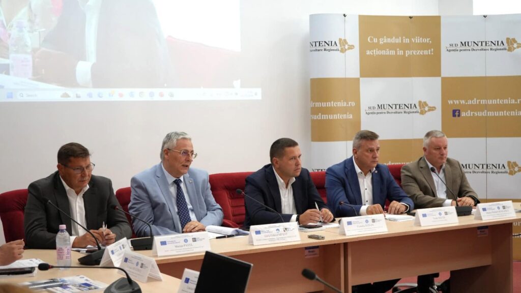 Președintele CJD, Corneliu Ștefan, a participat la ședința Comitetului de Monitorizare a Programului Regional Sud-Muntenia 2021–2027