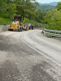 Lucrări de infrastructură rutieră în județul Dâmbovița