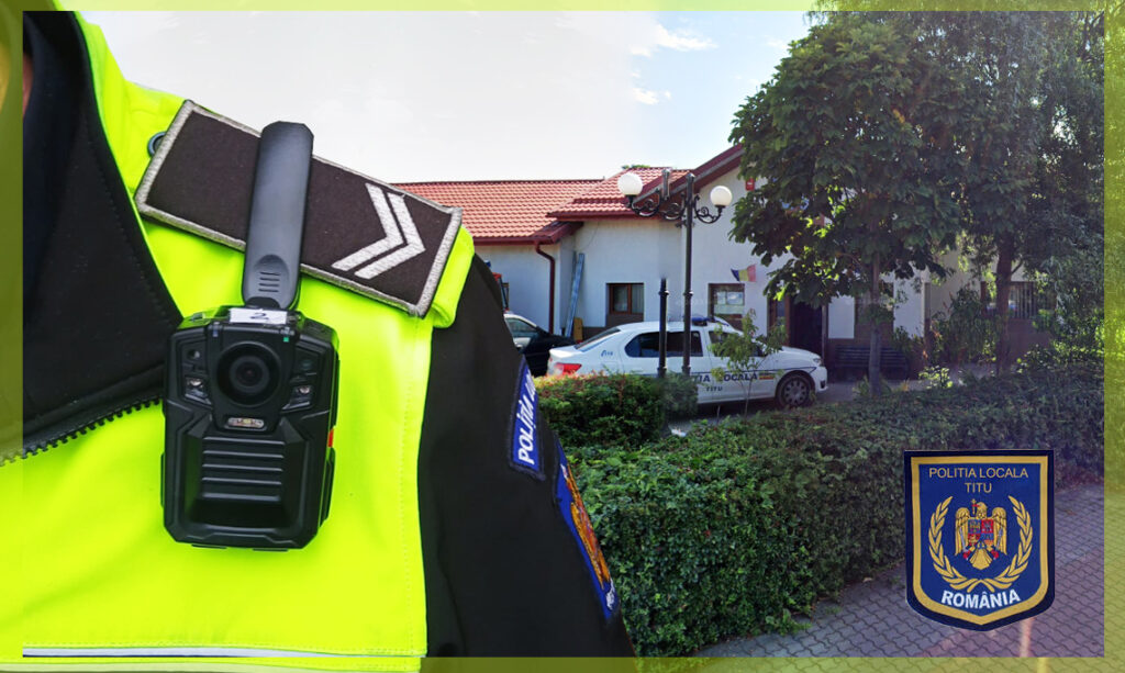 TITU, POLIȚIȘTII LOCALI, DOTAȚI CU CAMERE AUDIO-VIDEO DE TIP „BODY CAM”