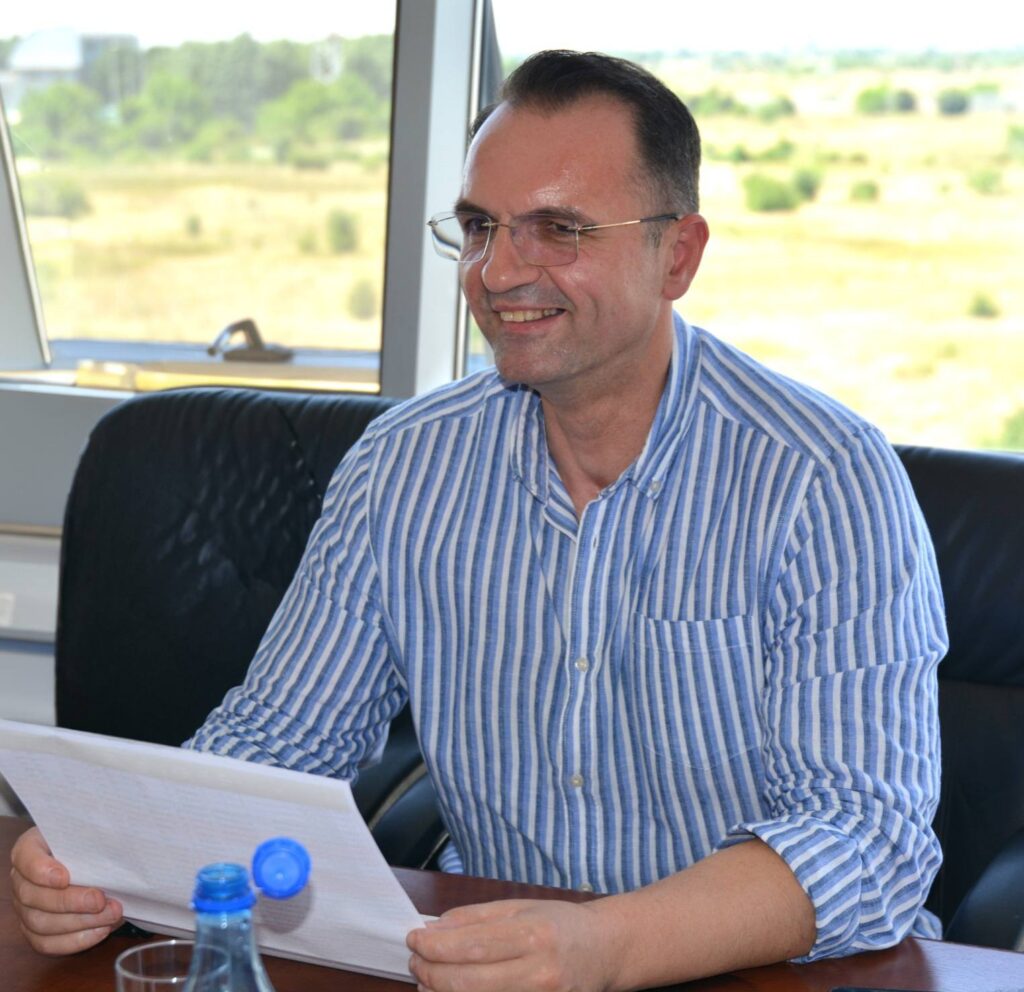 Daniel Cristian Stan: …am discutat cu directorul agenției, Liviu Mușat, despre proiectele viitoare și atragerea de noi fonduri europene.