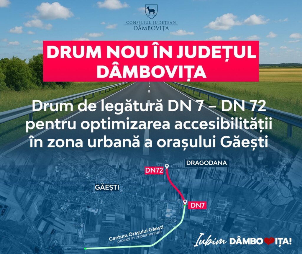 Drum nou în județul Dâmbovița