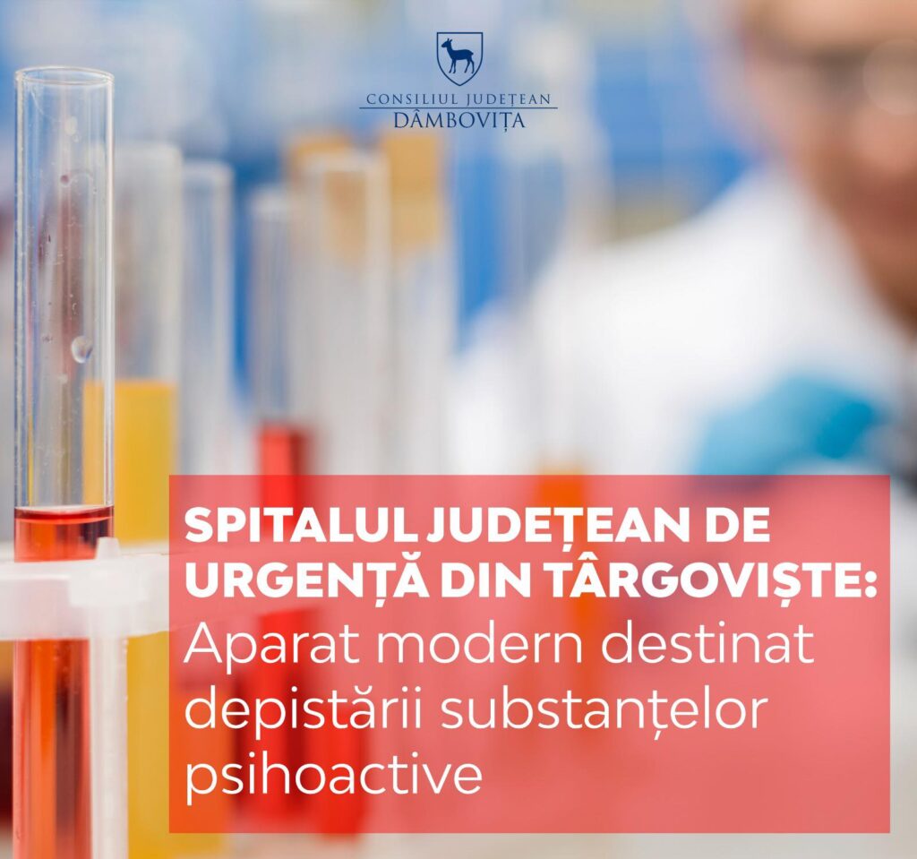 Spitalul Județean de Urgență Târgoviște a semnat contractul de achiziție pentru un aparat modern destinat Laboratorului de Toxicologie, în valoare de aproximativ 1.500.000 lei.
