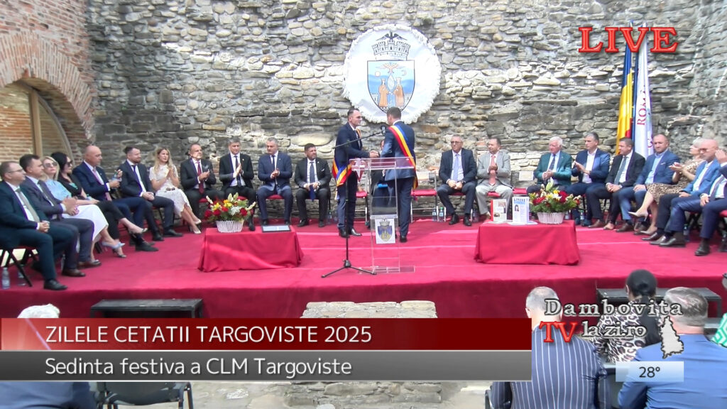 Ședința festivă a CLM Târgoviște din 8 septembrie 2025