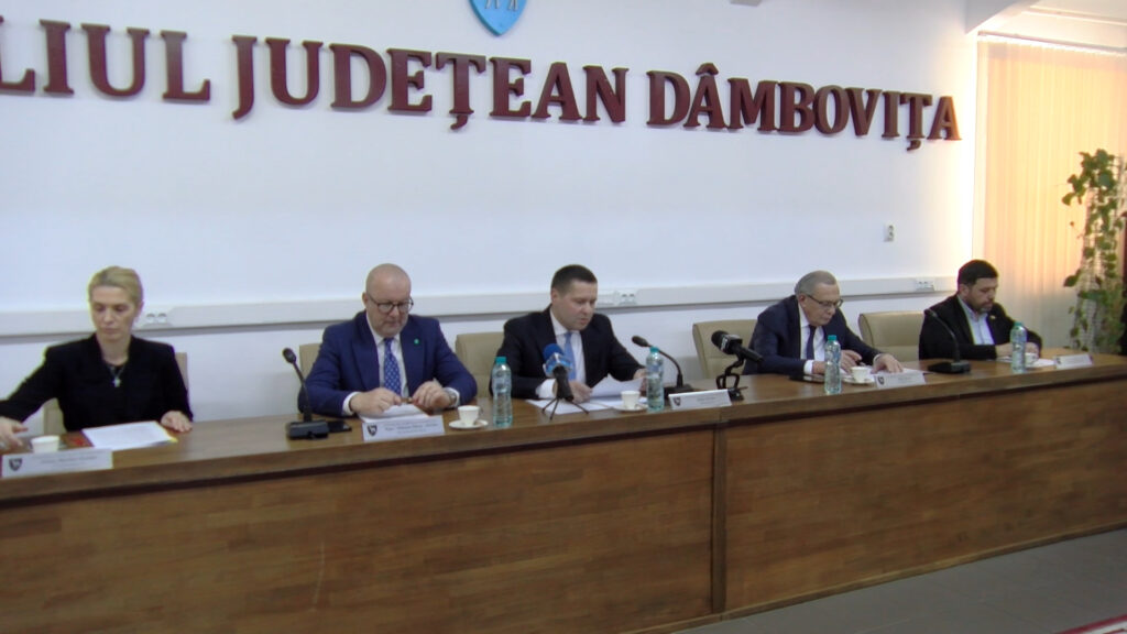 Ședința ordinară a Consiliului Județean Dâmbovițadin 28 ianuarie 2026