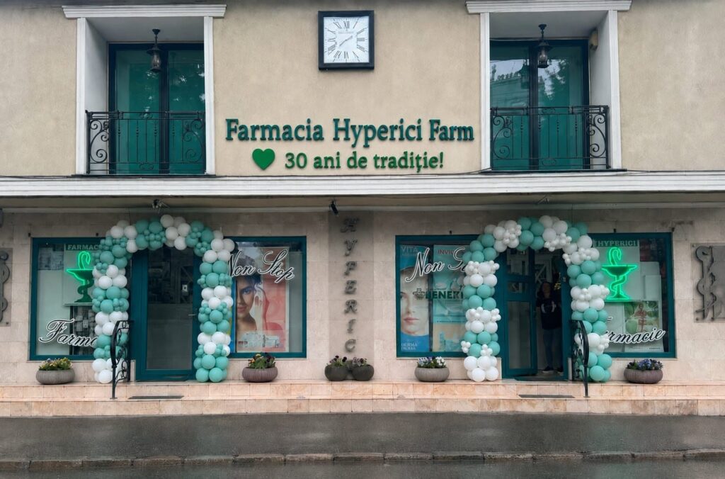 Farmaciile Hyperici, 30 de ani de tradiție, profesionalism și dedicare