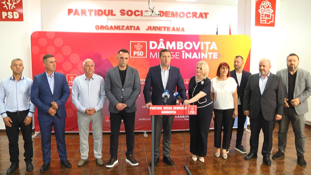 Conferința de presă a PSD Dâmbovița din 21 septembrie 2026