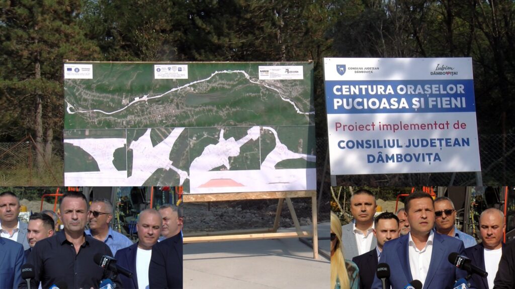 Încep lucrărilor la Centuraorașelor Pucioasa și Fieni