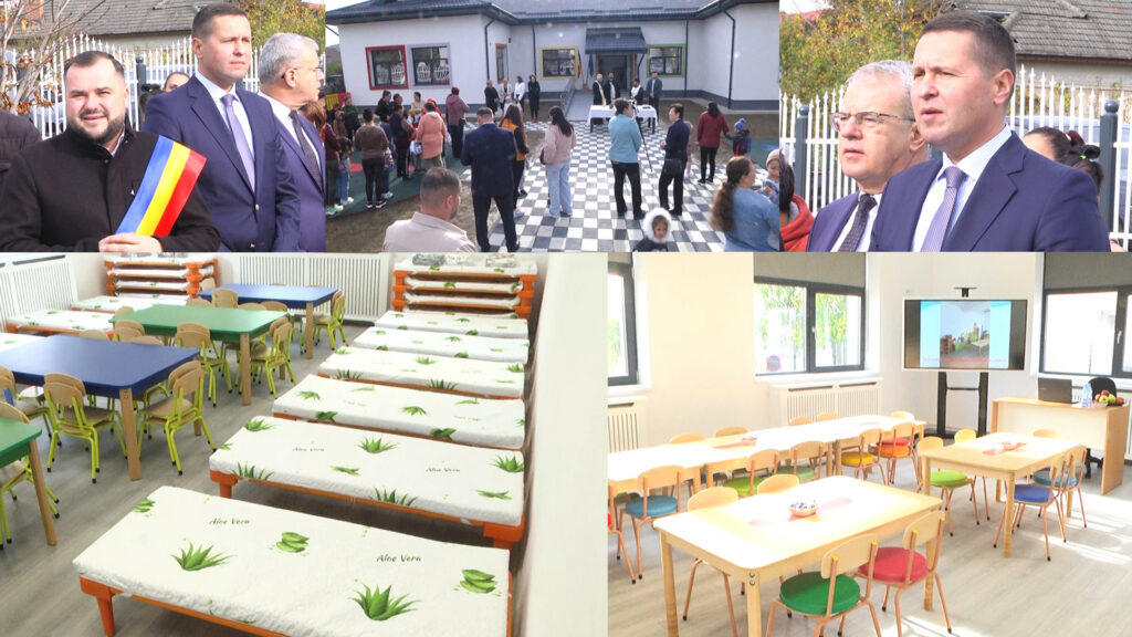 A fost redeschisă Grădinița din Vulcana Pandele, după finalizarea lucrărilor de reabilitare și modernizare